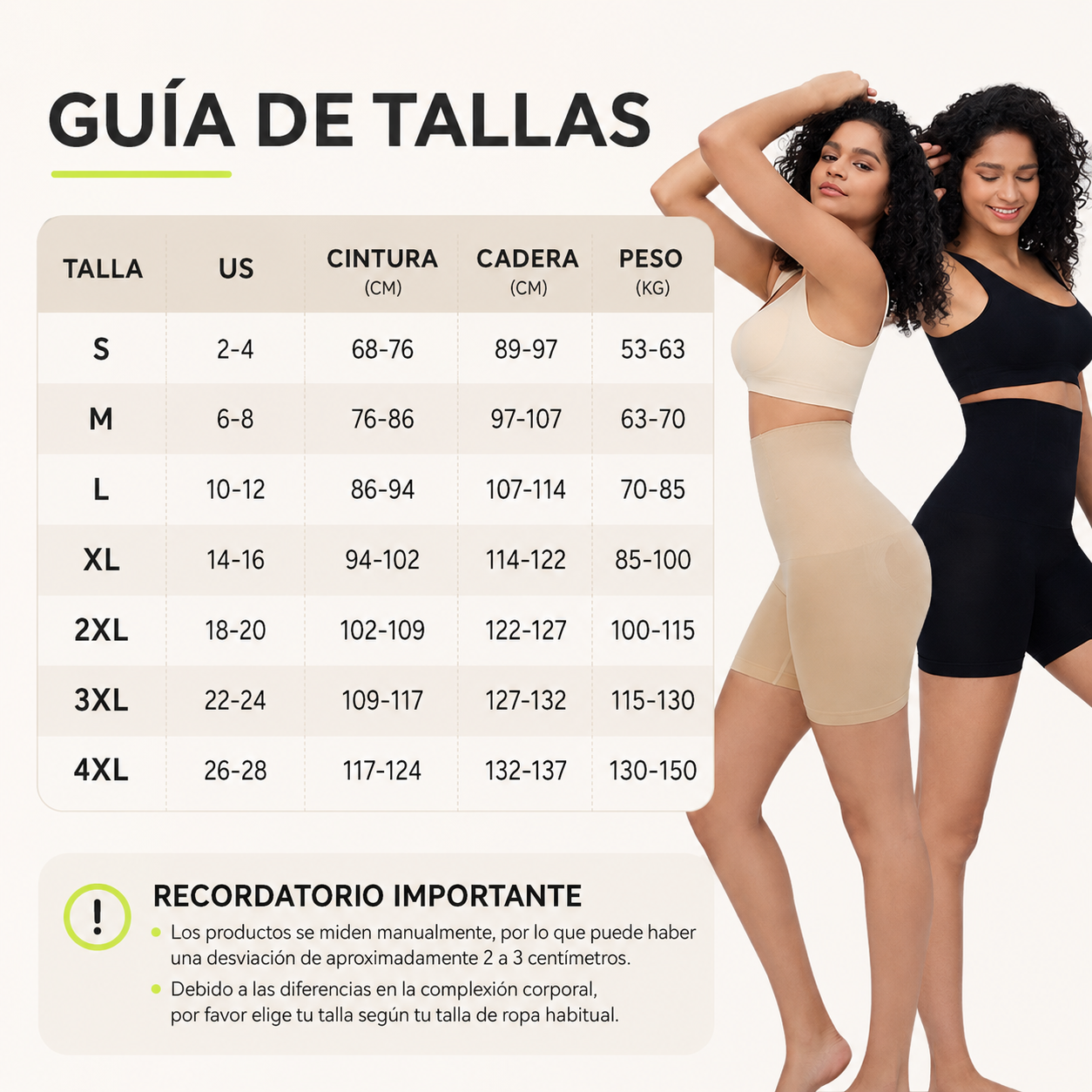 VoltLeaf® Faja Moldeadora de Compresión