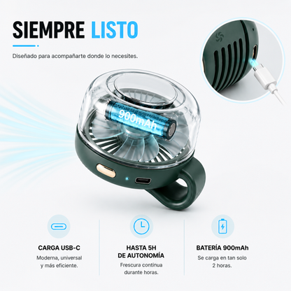 Voltleaf™ Ventilador Portátil 360º