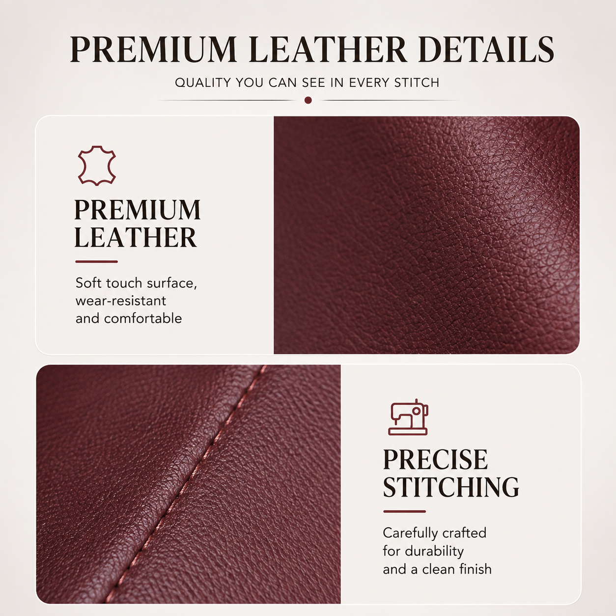 Leather Car Door Organizer – Phone & Key Storage